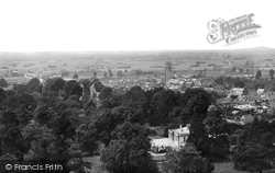 From Chalice Hill 1912, Glastonbury