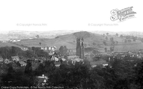 Photo of Glastonbury, From North East 1904