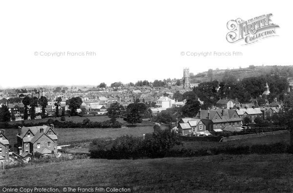 Photo of Glastonbury, From Wearyall Hill 1904