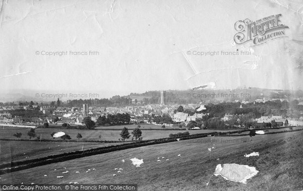 Photo of Glastonbury, General View c.1874