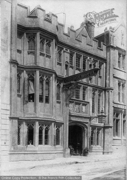Photo of Glastonbury, George Hotel 1896