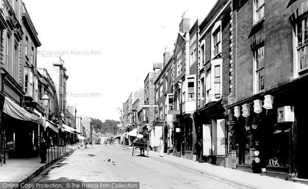 Photo of Glastonbury, High Street 1896