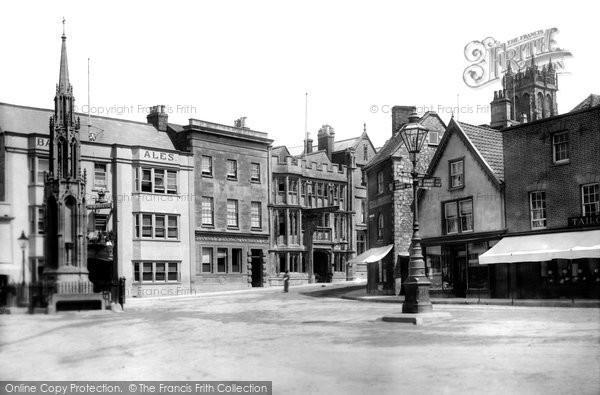 Photo of Glastonbury, Market Place 1904