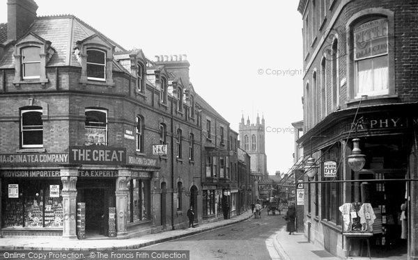 Photo of Glastonbury, St Benedict's Street 1909