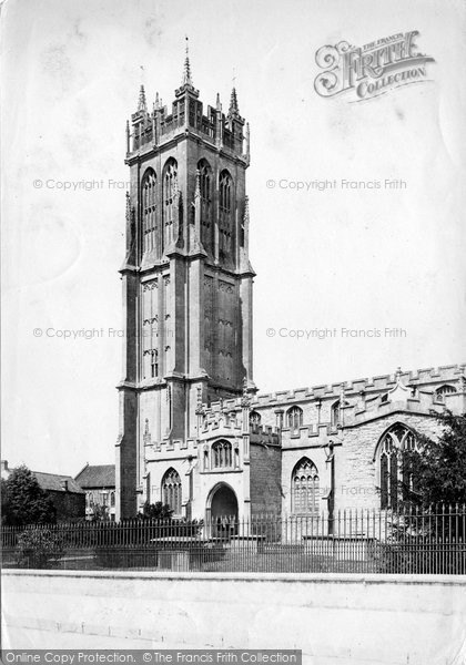 Photo of Glastonbury, St John's Church 1890