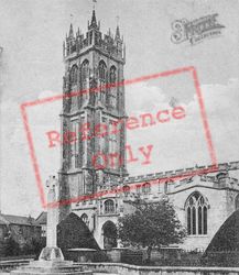 St John's Church And War Memorial c.1920, Glastonbury