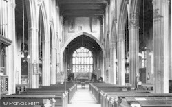 St John's Church Interior c.1955, Glastonbury