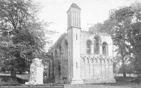 Photo of Glastonbury, St Joseph's Chapel c.1900
