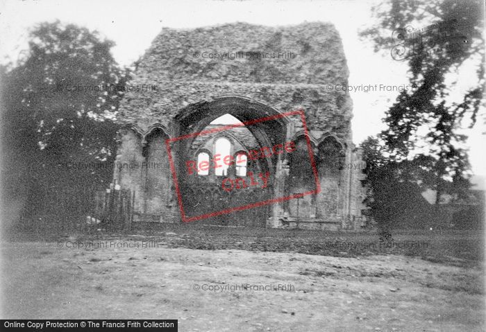 Photo of Glastonbury, St Joseph's Chapel c.1935