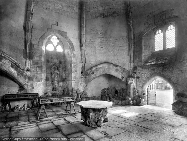 Photo of Glastonbury, The Abbey, Abbots Kitchen 1927