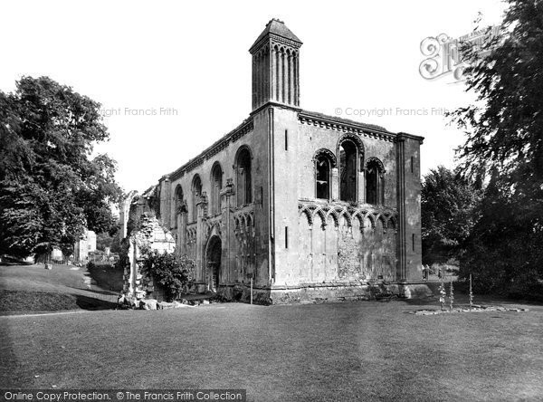 Photo of Glastonbury, The Abbey, St Joseph's Chapel 1927
