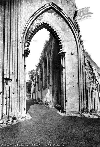 Photo of Glastonbury, The Abbey, The Transept Arches 1912