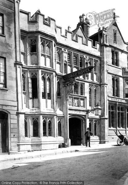 Photo of Glastonbury, The George Hotel 1890