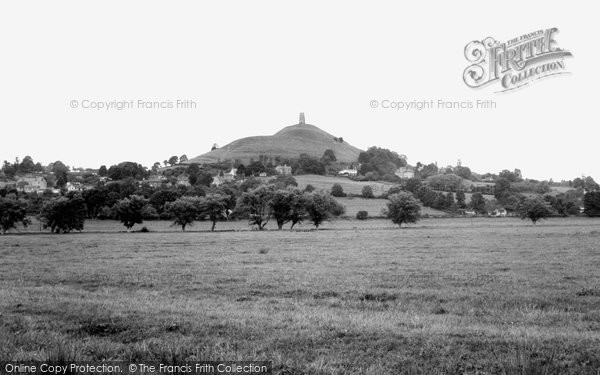Photo of Glastonbury, The Tor c.1965
