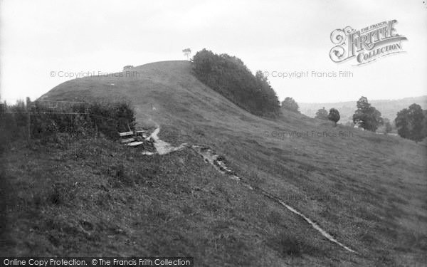 Photo of Glastonbury, Weary All Hill 1912