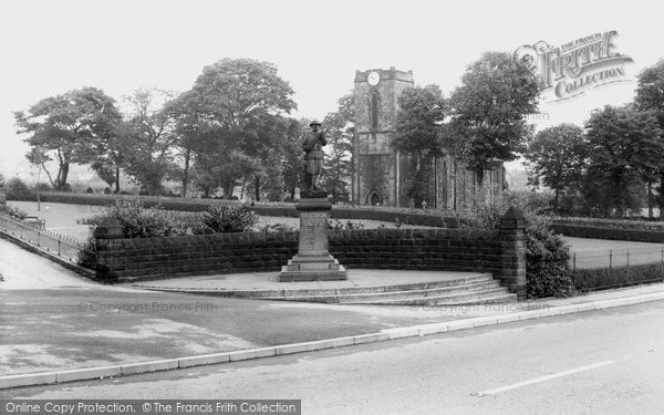 Photo of Gleadless, The Memorial And Church c.1965