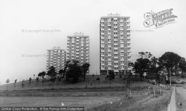 Photo of Gleadless, The Tower Blocks c.1965