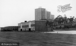 Tower Blocks And School c.1965, Gleadless