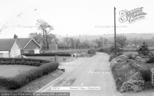 Photo of Glemsford, General View c.1960