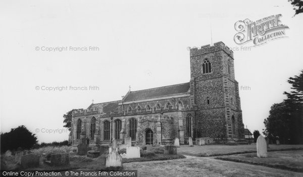 Photo of Glemsford, St Mary's Church c.1960