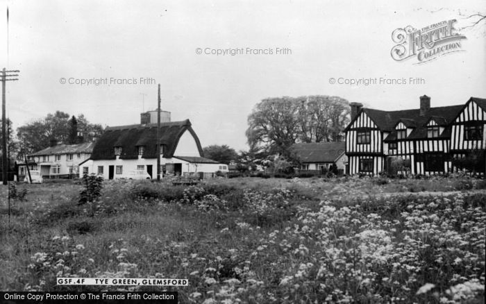 Photo of Glemsford, Tye Green c.1960