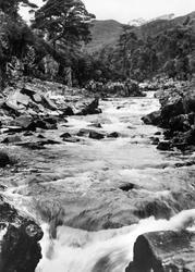 Dog Falls On River Affric c.1925, Glen Affric