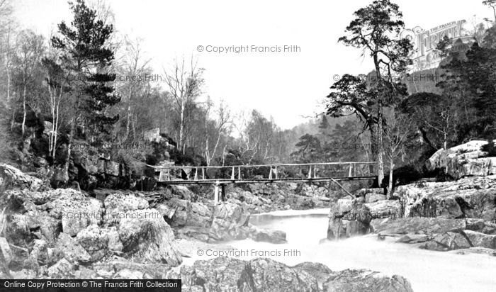 Photo of Glen Affric, On The Beneveian River c.1880