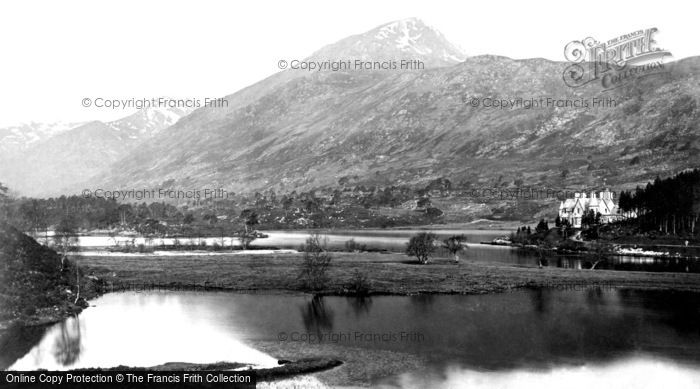 Photo of Glen Affric, The Loch And Sgurrna Lapaich c.1880