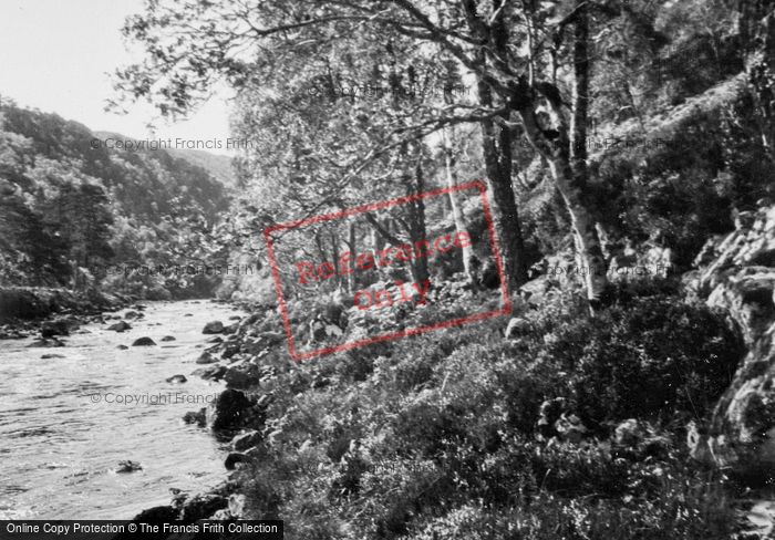 Photo of Glen Affric, The River c.1935