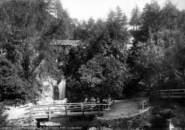 Photo of Glen Helen, Waterfall 1893