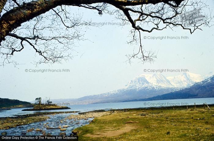 Photo of Glen Torridon, Beinn Alligin Across Upper Loch Torridon c.1975