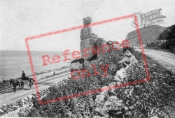 Cut Rock, Antrim Coast Road 1900, Glenarm