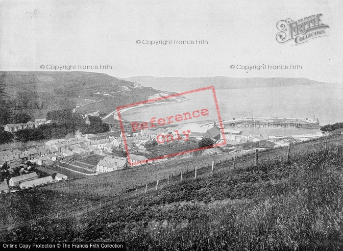 Photo of Glenarm, The Town And Harbour c.1895