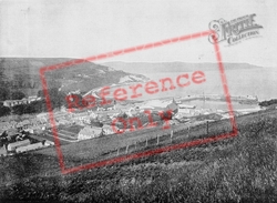 The Town And Harbour c.1895, Glenarm