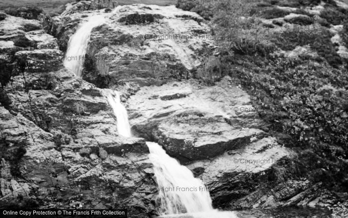 Photo of Glencoe, Waterfall In The Pass c.1937