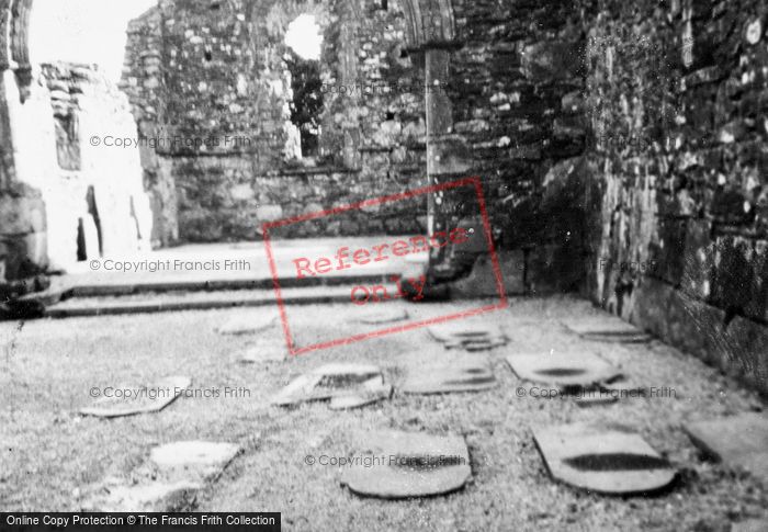 Photo of Glendalough, Cathedral, Grave Slabs 1957