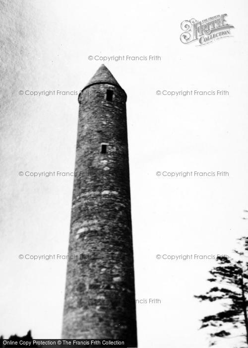 Photo of Glendalough, Round Tower 1957