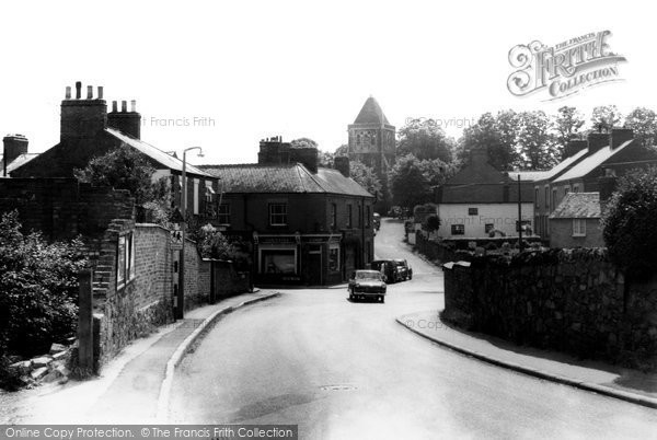 Photo of Glenfield, The Square And St Peter's Church c.1960