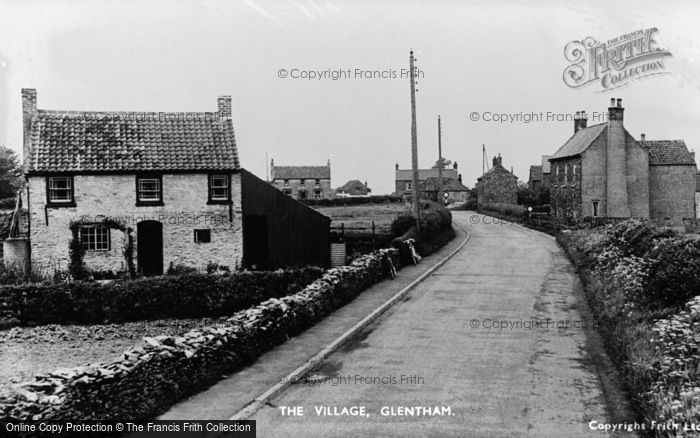 Photo of Glentham, The Village 1953