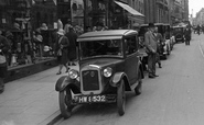 Austin Seven In Eastgate Street 1931, Gloucester