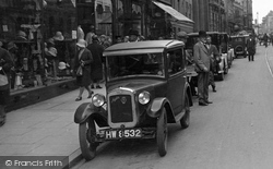 Austin Seven In Eastgate Street 1931, Gloucester