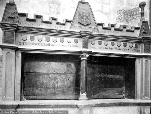 Photo of Gloucester, Cathedral, Bower Monument 1931