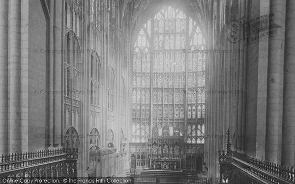 Photo of Gloucester, Cathedral, Choir East 1891