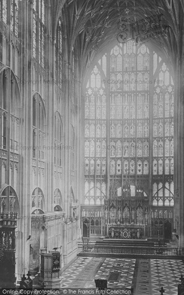 Photo of Gloucester, Cathedral, Choir East 1891