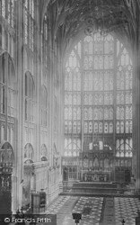 Cathedral, Choir East 1891, Gloucester