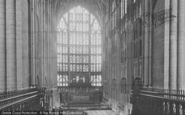 Photo of Gloucester, Cathedral, Choir East 1892