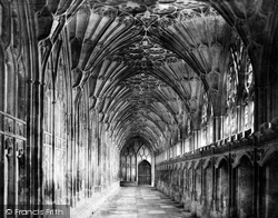 Cathedral Cloisters c.1869, Gloucester