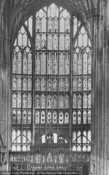Photo of Gloucester, Cathedral, East Window 1891