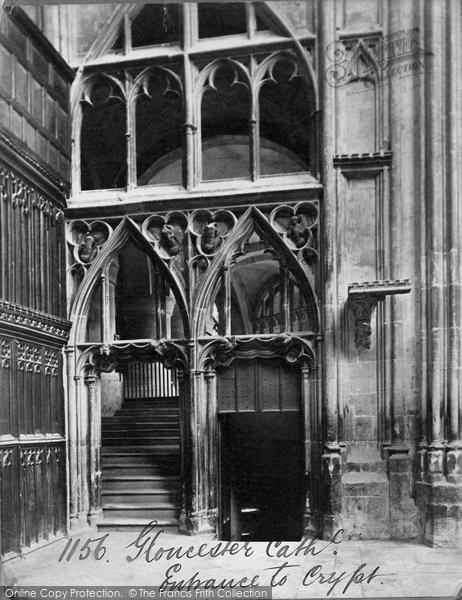 Photo of Gloucester, Cathedral, Entrance To Crypt c.1862