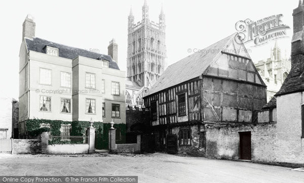 Photo of Gloucester, Cathedral, From Millers Green 1891